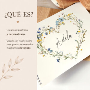Qué es un álbum personalizado para bebé