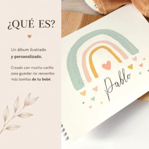 Qué es un álbum personalizado para bebé