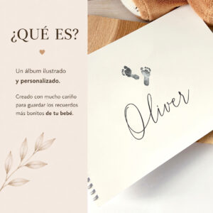Qué es un álbum personalizado para bebé