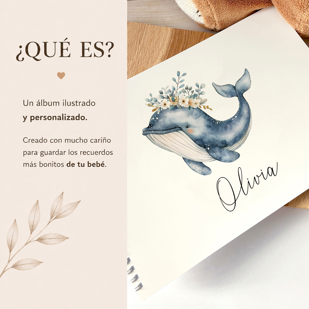 Qué es un álbum personalizado para bebé
